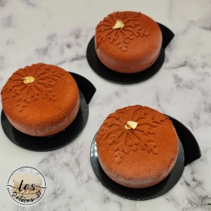 Entremet cafe noisette