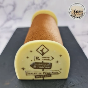 Buche poire spéculoos