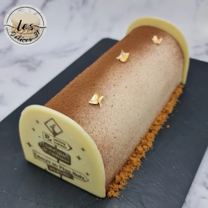 Buche poire spéculoos