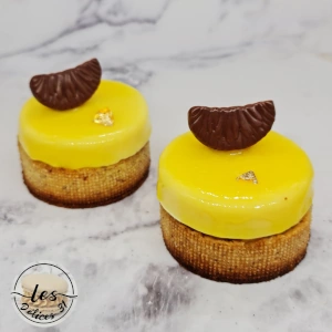 Tartelette orange noisette