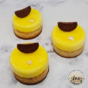 Tartelette orange noisette