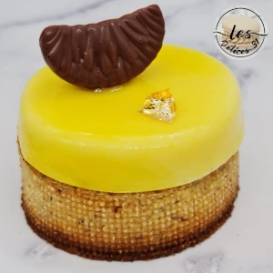 Tartelette orange noisette