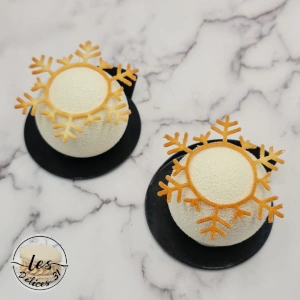 Entremet vanille spéculoos