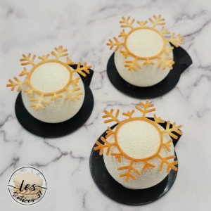 Entremet vanille spéculoos