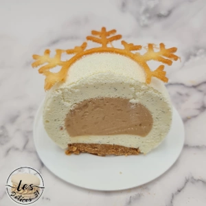 Entremet vanille spéculoos