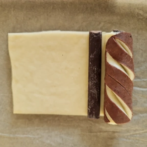 Chocolatine bicolore