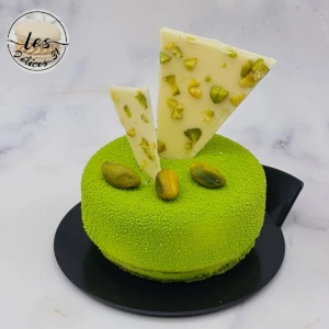 Entremet pistache