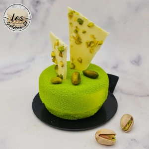 Entremet pistache