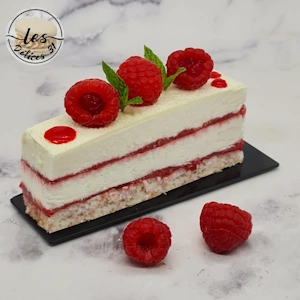 Gâteau framboise coco