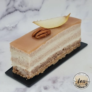 Gâteau poire pécan