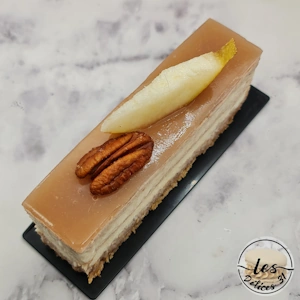 Gâteau poire pécan