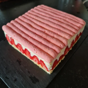 Tiramisu aux fraises