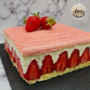 Tiramisu aux fraises