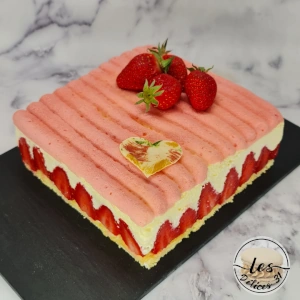 Tiramisu aux fraises