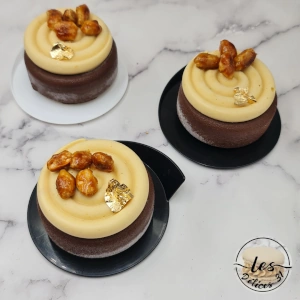 Entremet cacahuètes