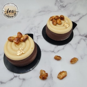 Entremet cacahuètes