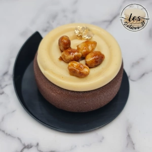 Entremet cacahuètes