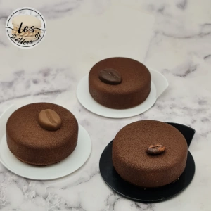 Entremet pécan café