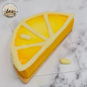 Entremet demi citron