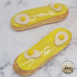 Eclair œuf au plat