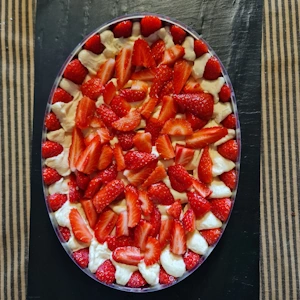 Fraisier œuf de Pâques