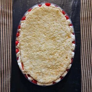 Fraisier œuf de Pâques