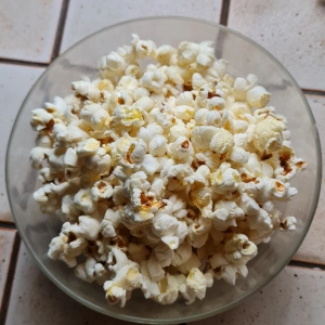 Entremet popcorn pecan