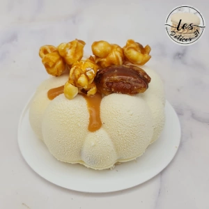 Entremet popcorn pecan