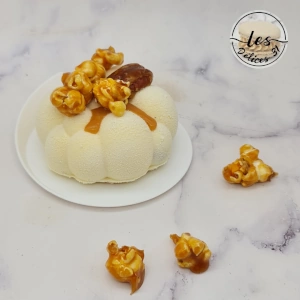 Entremet popcorn pecan