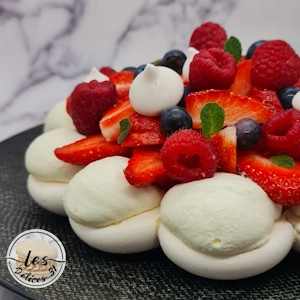 Pavlova aux fruits rouges