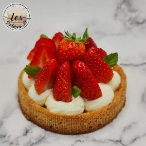 Tartelette sablée aux fraises