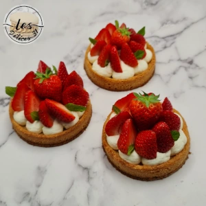 Tartelette sablée aux fraises