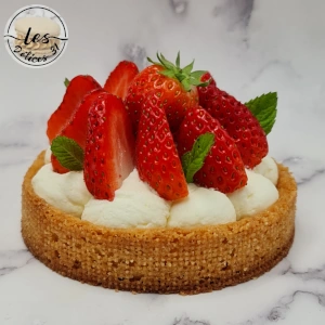 Tartelette sablée aux fraises