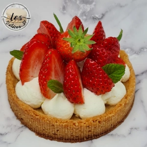 Tartelette sablée aux fraises