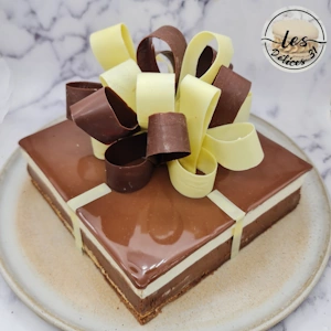 Gâteau vanille et chocolat