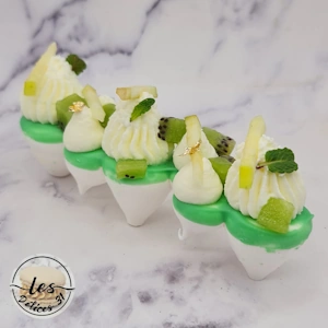 Pavlova kiwi pomme