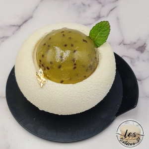 Entremet pomme kiwi