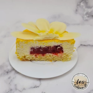 Entremet citron fraise