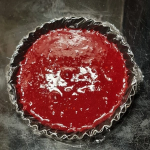 Entremet framboise citron