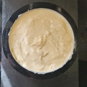 Entremet framboise citron