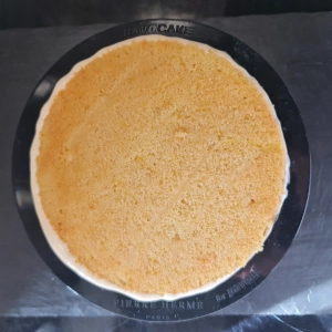 Entremet framboise citron