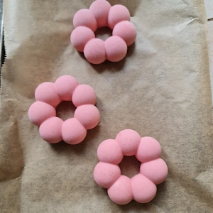 Meringue et fraise