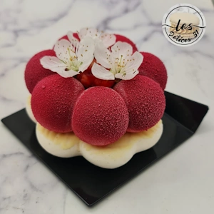Meringue et fraise