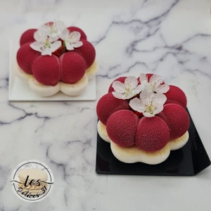 Meringue et fraise