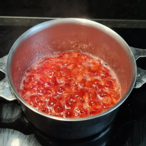 Entremet pistache fraise