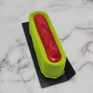 Entremet pistache fraise