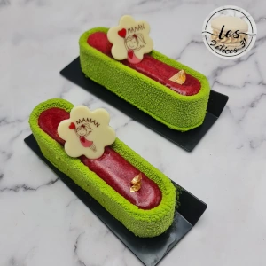 Entremet pistache fraise