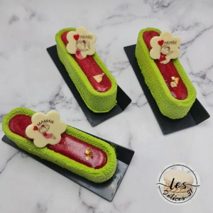 Entremet pistache fraise