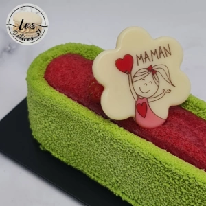 Entremet pistache fraise