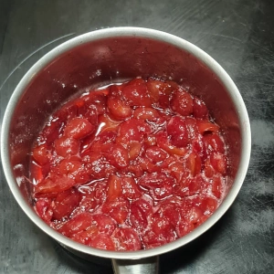 Entremet cerise
